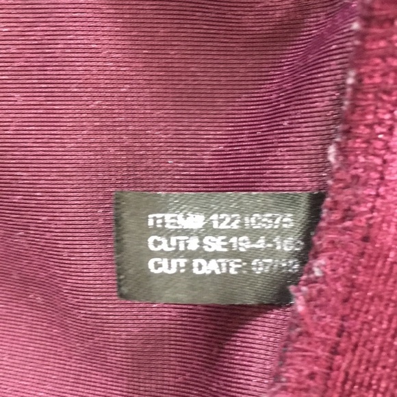 Torrid Pants Womens 5 5X Wine‎ Velour Velvet Skinny Pull On Plush - Picture 8 of 12